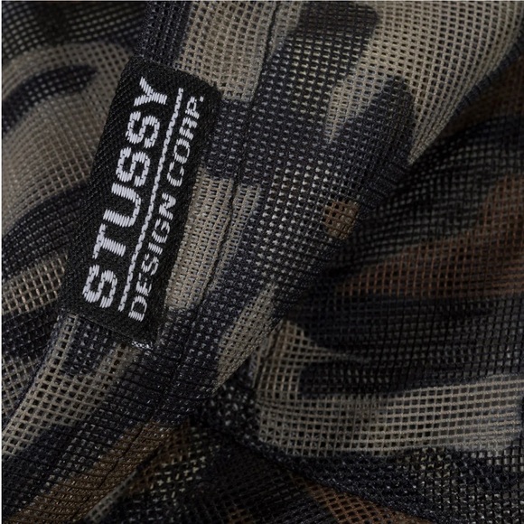 Stussy Mesh Camo Pullover Tree Bark - Picture 4 of 4